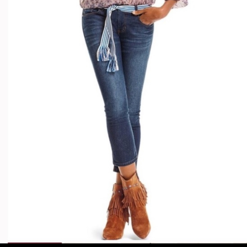Cabi Jeans New crop size 12